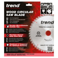 Trend Wood Circular Saw Blade - 235 dia x 2.8 kerf x 30 bore 36T