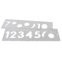 TREND TEMP/NUC/57 NUMBER TEMPLATE SET  57MM