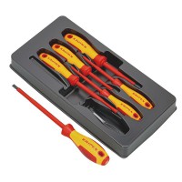 Knipex 6pc Slotted / Phillips Screwdriver Set - 00 20 12 V01