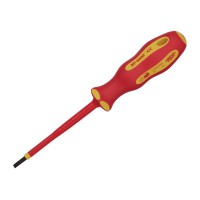 XP1000 VDE Plain Slot Screwdriver, 4.0 x 100mm - 64414