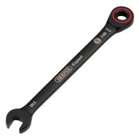 Draper Expert HI-TORQ Metric Ratchet Combination Spanner, 9mm, Black - 03880