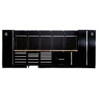 BUNKER Modular Storage Combo with Hardwood Worktop (25 Piece) - 04390