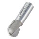 Trend 13/1x1/2TC Pro Cove Radius Router Cutter 8mm Radius x 19.5mm Cut x 1/2 Shank