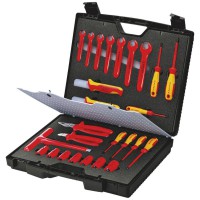 Knipex Standard Tool Case With Insulated Tools (26 Piece) - 98 99 12
