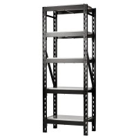 BUNKER 5 Tier Racking with Stainless Steel Shelving, 750mm - 28000