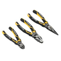 Draper Expert High Leverage Plier Set, Yellow (3 Piece) - 28038