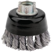 Draper Expert Steel Twist Knot Wire Cup Brush, 60mm, M14 - 52631