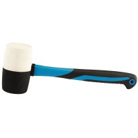 Draper Expert Rubber Head Mallet with Fibreglass Shaft, 900g / 32oz - 53035
