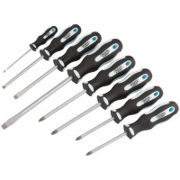Draper Expert Heavy Duty Soft Grip Screwdriver Set (8 Piece) - 63589