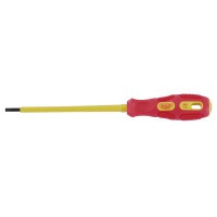 Draper Expert VDE Approved Fully Insulated Plain Slot Screwdriver, 3 x 100mm - 69212
