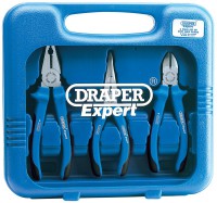 Draper Expert Heavy Duty Soft Grip Pliers Set (3 Piece) - 69289