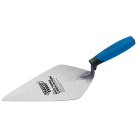 Draper Expert Soft Grip Stainless Steel London Pattern Brick Trowel, 275mm - 82148