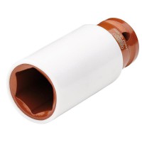 Draper Expert HI-TORQ Wheel Nut Socket for Alloy Wheels 1/2\" Square Drive - 24mm