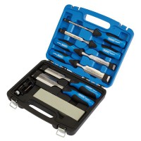 Draper Expert Soft Grip Wood Chisel Kit, 140mm (8 Piece) - 88605