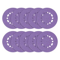 TREND AB/150/40Z - Zirconium Random Orbital Sanding Disc, 10pc, 150mm, 40 grit