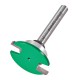 Trend C213AX1/4TC CraftPro Guided Weatherseal Groover Router Cutter 3mm Cut x 34mm Dia x 1/4 Shank