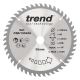 Trend Wood Cordless Circular Saw Blade - 185mm dia x 1.8 kerf x 30 bore 48T