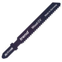 TREND 5 pack of JB/T119B JIGSAW BLADE Wood 75X2MM CV 5PK