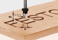 Festool Script Router Cutters