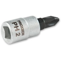 Proxxon Individual Drive Sockets with Phillips Bits