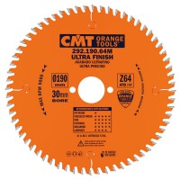 CMT Industrial Fine Cut Saw Blade 160mm dia x 2.2 kerf x 20 bore Z56 15ATB