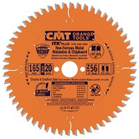 CMT ITK-Plus Non-Ferrous Metal and Melamine Saw Blade 160mm dia x 1.8 kerf x 20(+16) bore Z48