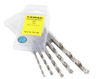 Famag 1591 Brad point drill bit HSS Set of 5 pcs  3 4 5 6 8 mm