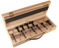 Famag 1662510 TCT Cylinder Boring bit Carbide Tipped Set of 10pcs in Wooden Case