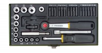 PROXXON 23070 35 PC SCREWDRIVER SET 1/4\"