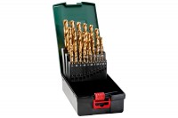 Metabo 25pk Twist Drill Bit Set HSS-TiN