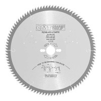 CMT Industrial PVC and Plexiglass Saw Blade 250mm dia x 2.8 kerf x 30 bore Z80 MATB