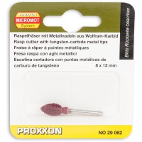 PROXXON 29062 TCT CONICAL RASP 8 X 12MM