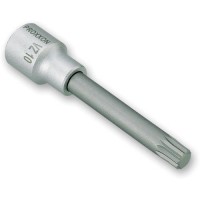 Proxxon 1/2\" Spline Socket Bit - VZ16 x 100mm