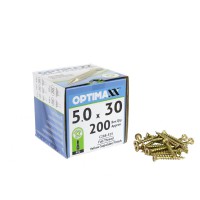 Optimaxx 5.0mm Gauge Wood Screws