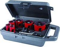 MORSE 8pc Bi-Metal Cobalt Holesaw Plumbers Kit - MHS04P