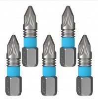 PZ2 x 25mm OPTIMAXX Maxx Impact Torsion bit - 5pc