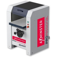 Axminster Professional SD410T Thicknesser with Spiral Cutterblock 415v 3PH