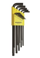 BONDHUS ProGuard Ball End Hex Allen Key Sets - Imperial and Metric Sizes