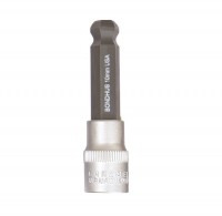 BONDHUS 10mm ProHold Ball End InHex Bit + 3/8\" Socket - L2\", 43476