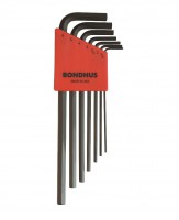 BONDHUS HLX7M Hex Allen Key Set - 7 pcs - 1.5mm-6mm, 12192