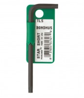 BONDHUS T7 Torx Key TX7 - L1.4\", 31707