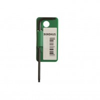 BONDHUS T15 Torx Key TX15 - L3.3\", 31815