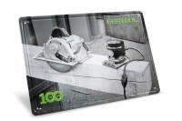 Festool 578400 100 Years Machines Retro Tin Plate Sign MES-FT1 100Y