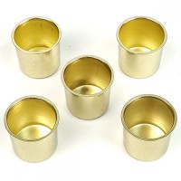 Charnwood CCG23 Gold Coloured 21mm Candle Cup - Pack of 5
