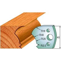 CMT Spindle Moulder Cutters Profiles 40mm