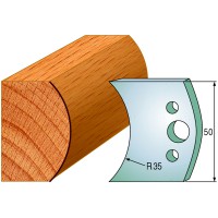 CMT SPINDLE MOULDER CUTTERS - Knives and Limiters 50mm - profile 548