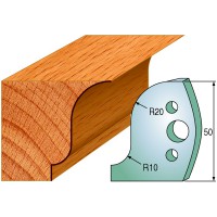 CMT SPINDLE MOULDER CUTTERS - Knives and Limiters 50mm - profile 570