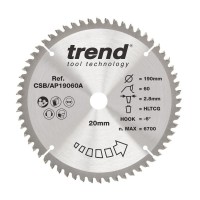 NEW Trend Circular Saw Blades - 190mm Diameter