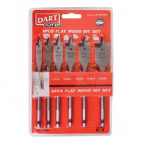 DART 6 Piece Flat Bit Set - DFB6SET