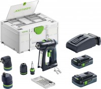 Festool 577618 Cordless Drill C 18 HPC 4,0 I-Set